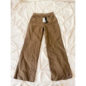 Straight fit brown jeans